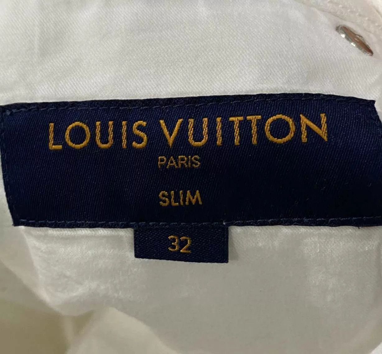 Louis Vuitton White Denim Pants Size 32 Size US 26 / EU 42 - 6 Thumbnail
