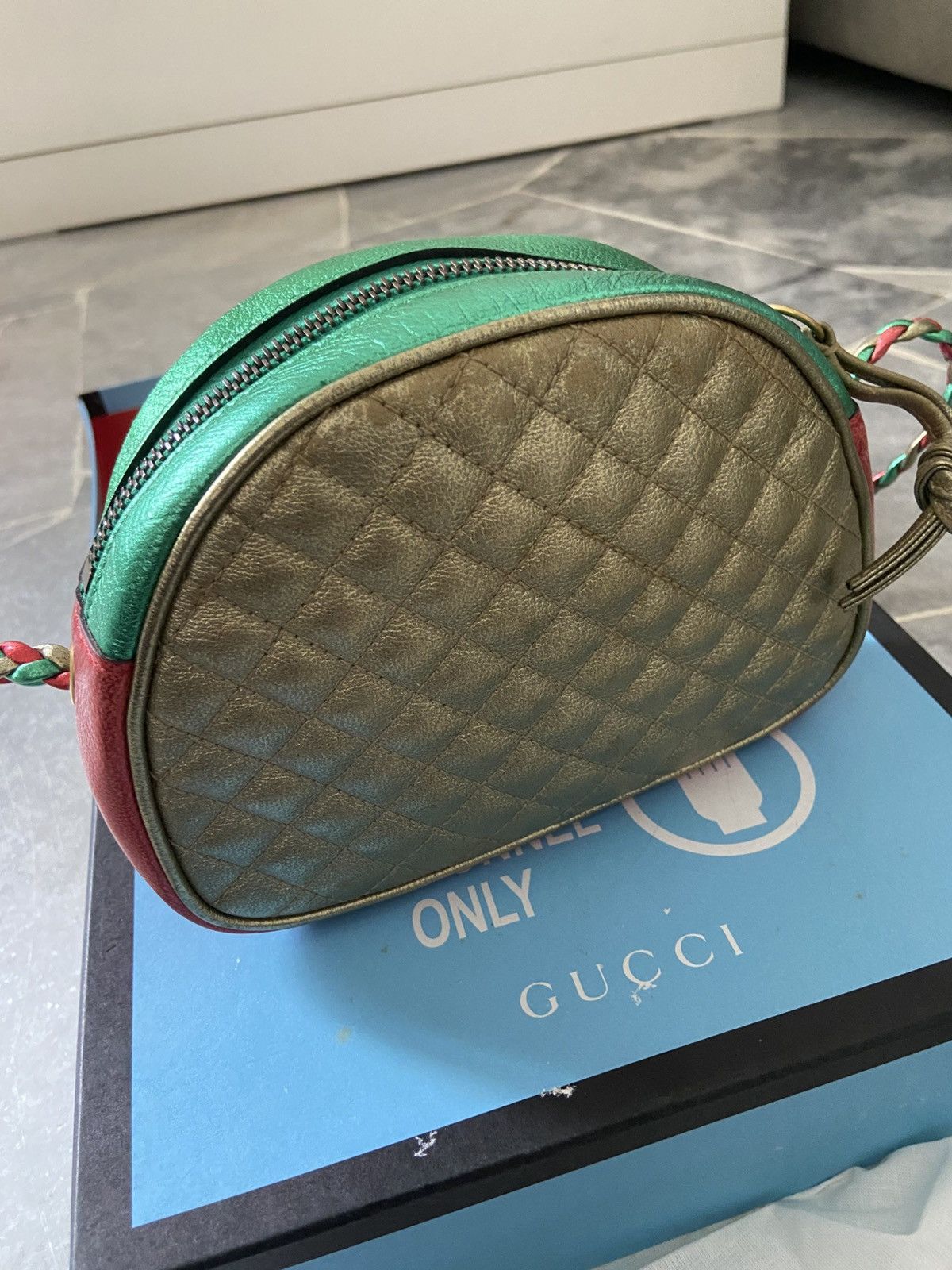 Gucci Gucci Laminated Leather Mini Bag Size ONE SIZE - 7 Thumbnail