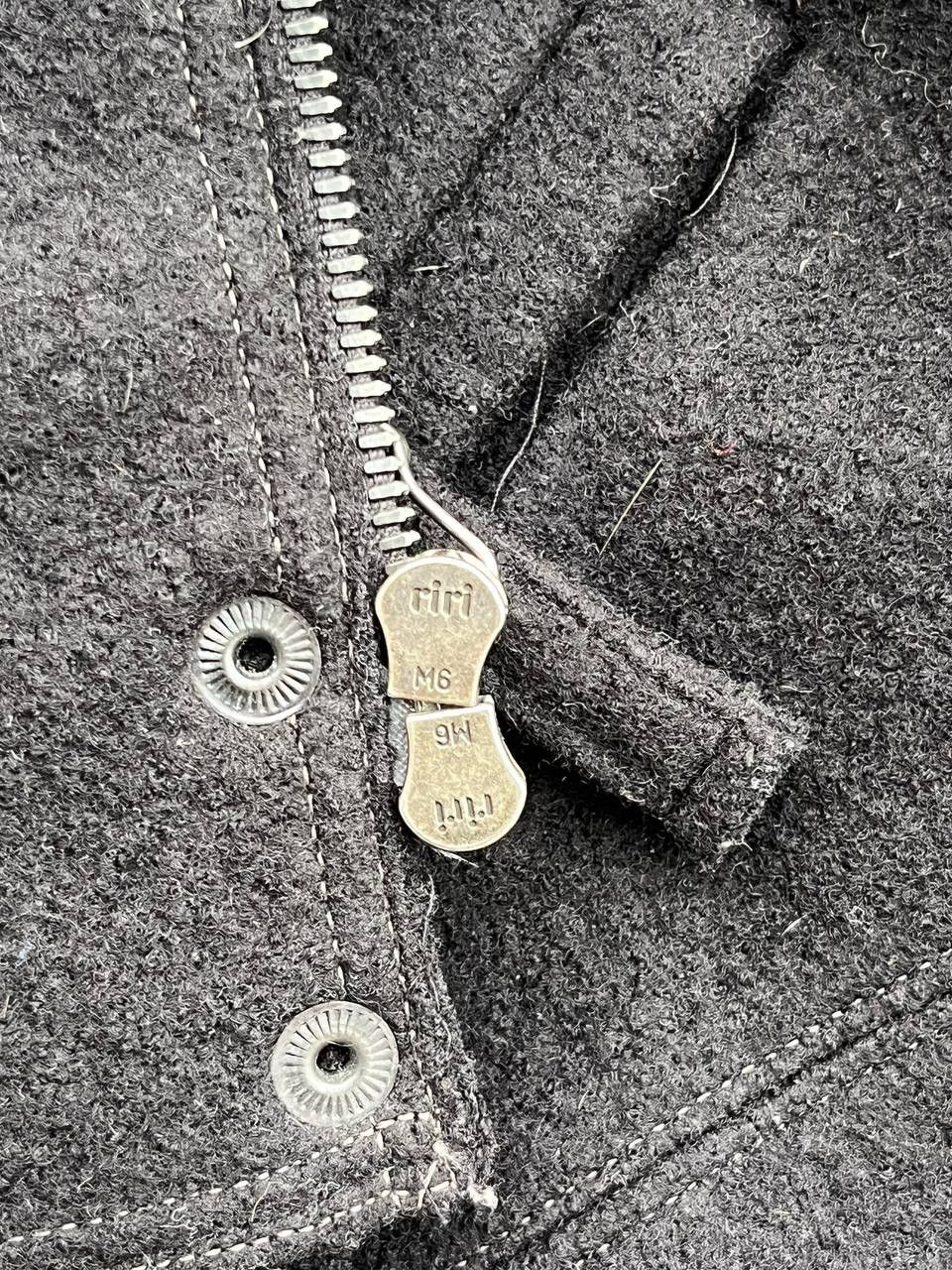 Marithe + Francois Girbaud Vintage rare Marithe Francois Girbaud wool jacket 00s Size M / US 6-8 / IT 42-44 - 11 Thumbnail