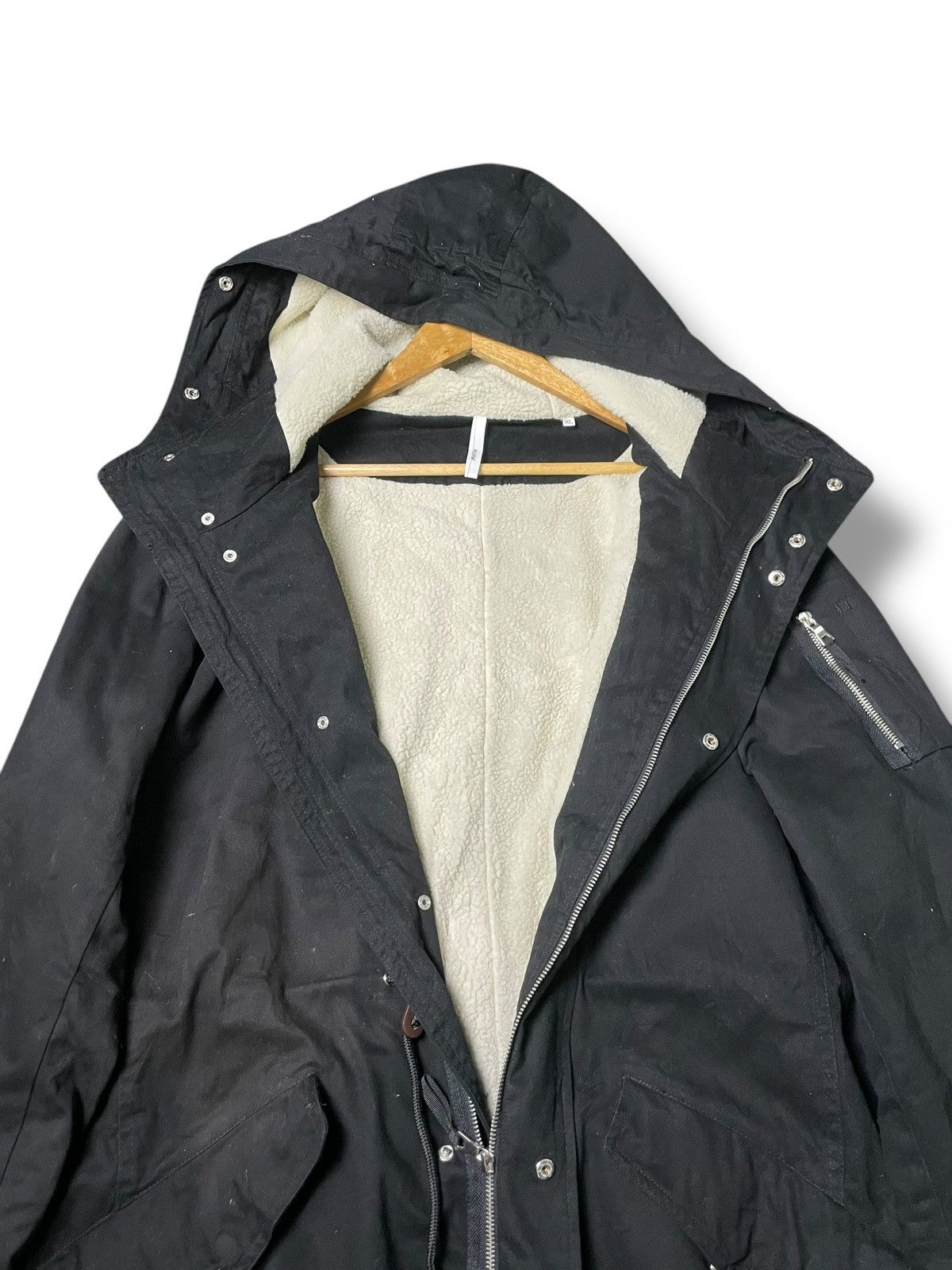 Japanese Brand × Vintage HALHAM Japanese Brand Hooded Coat (61) Size US XL / EU 56 / 4 - 8 Thumbnail