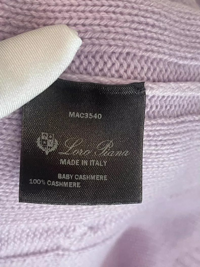 Loro Piana LORO PIANA Purple cashmere sweater Size M / US 6-8 / IT 42-44 - 7 Thumbnail