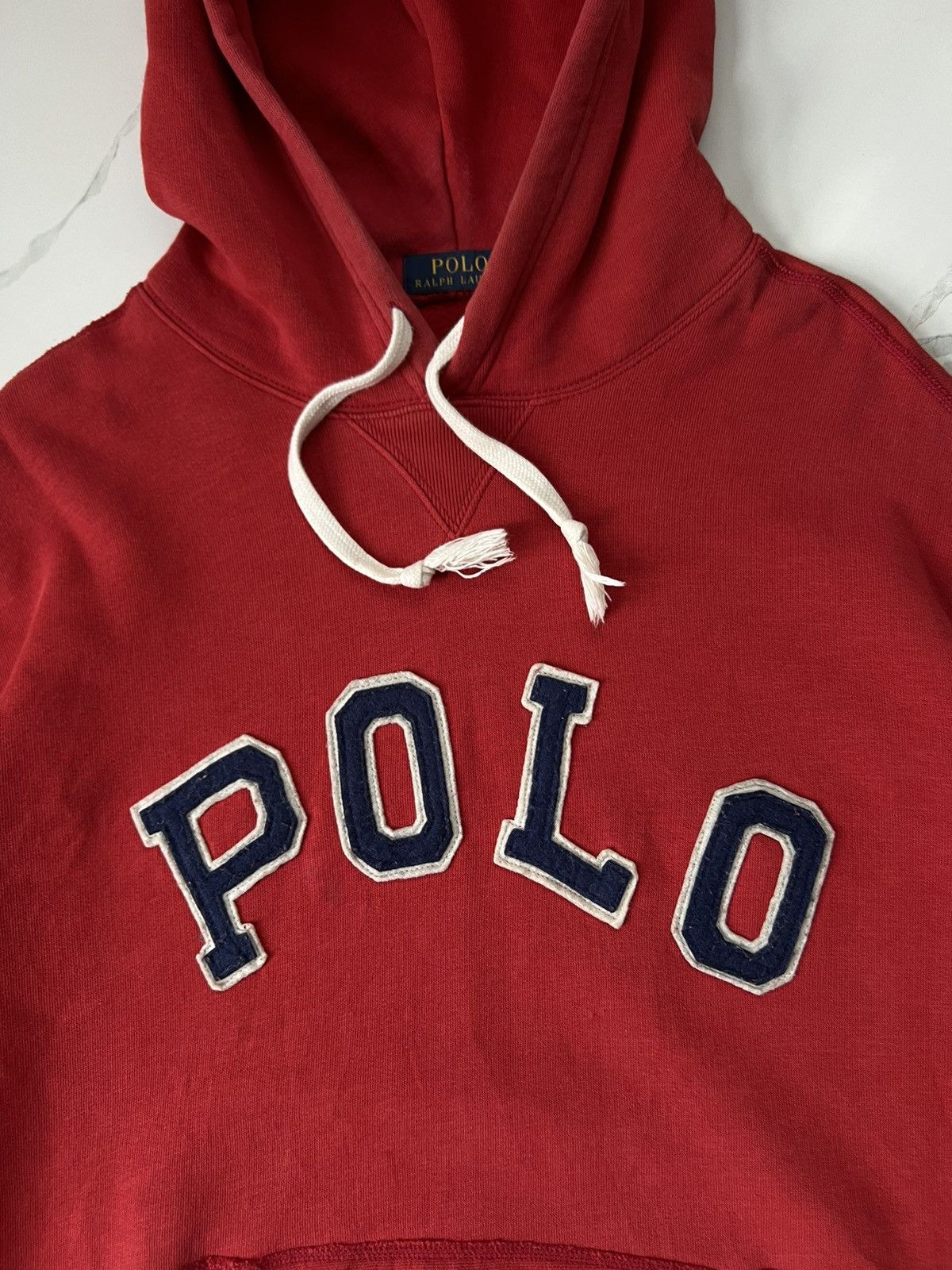 Other POLO RALPH LAUREN SPELLOUT OLD MONEY LOGO Y2K HOODIE Size US XL / EU 56 / 4 - 4 Thumbnail