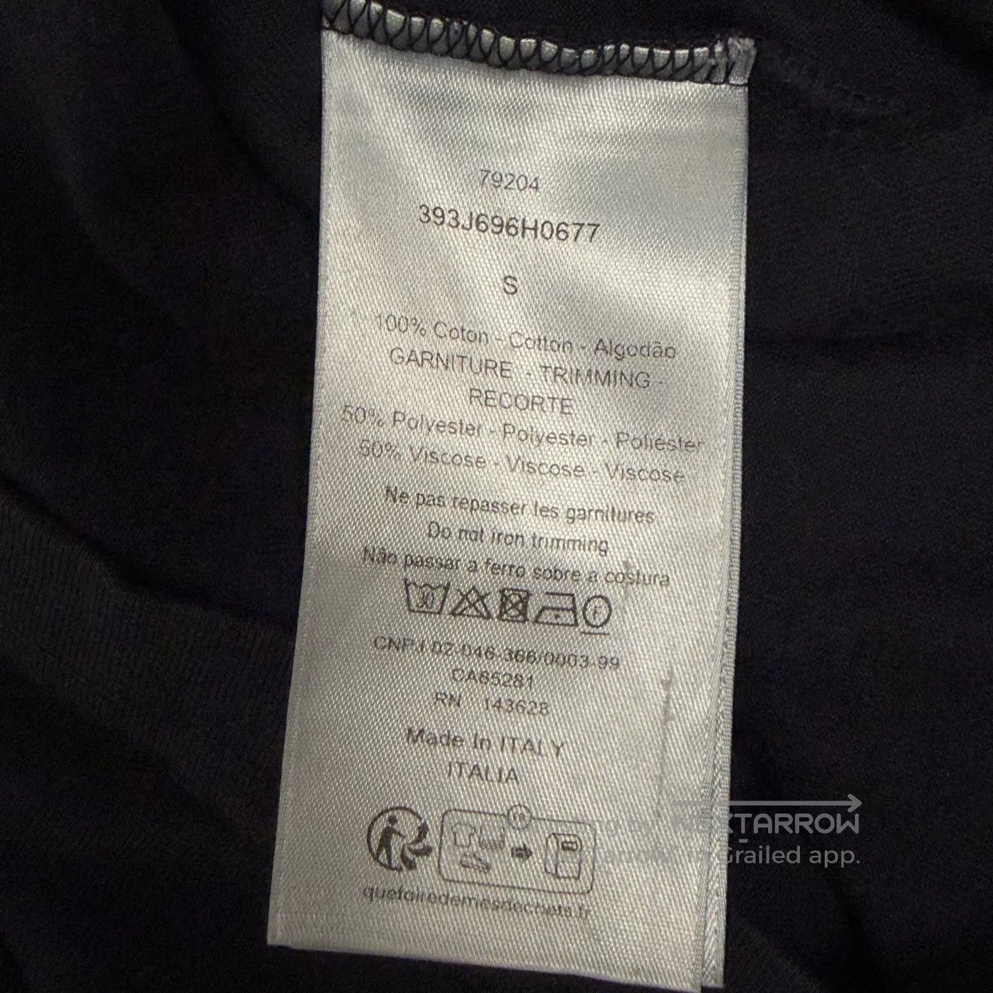 Dior Dior Black CD Letter Logo Short Sleeve| Size US S / EU 44-46 / 1 - 5 Thumbnail