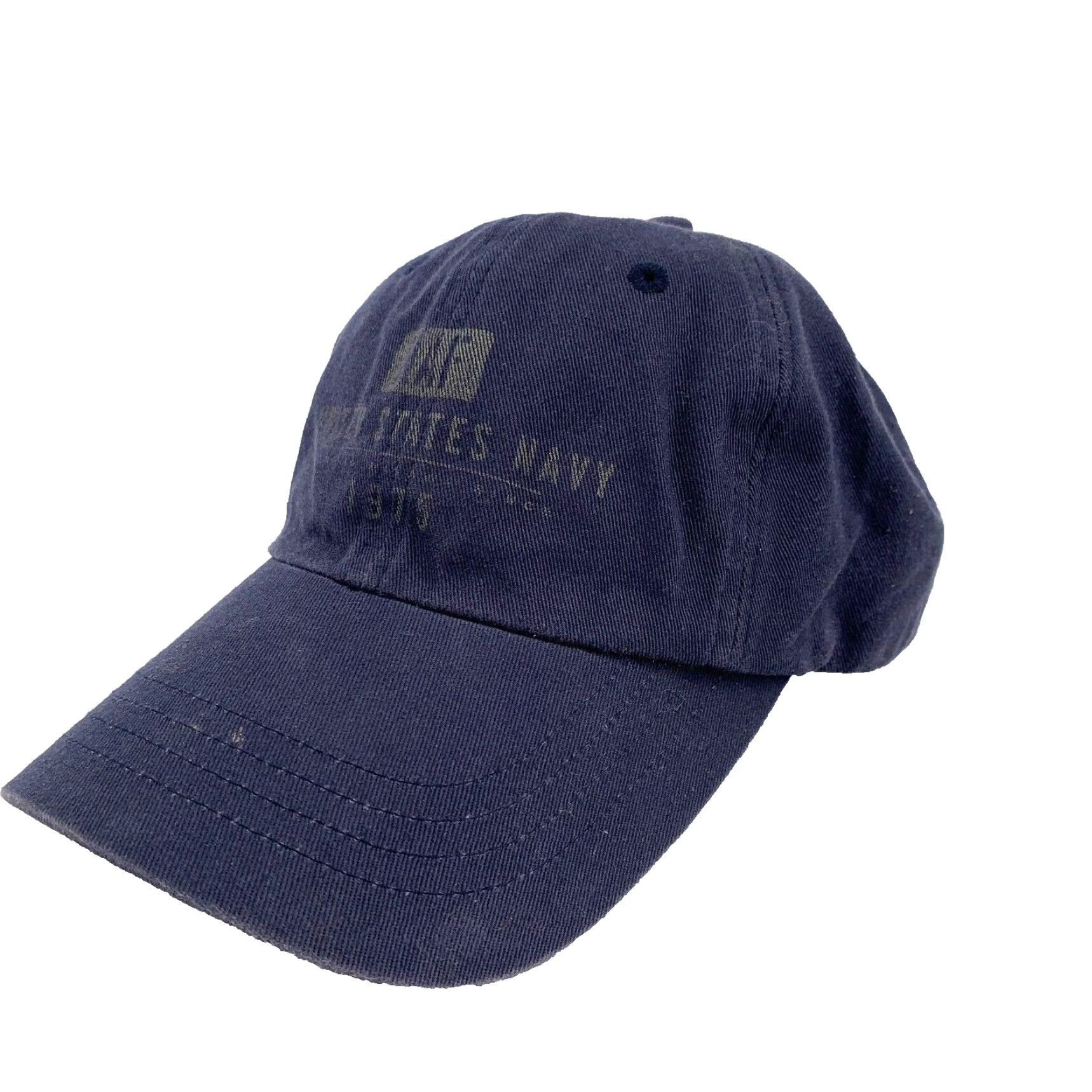 Vintage GEAR FOR SPORTS Hat Baseball Cap Men Blue Adjustable United States Navy Solid Cotton Casual Cap Size ONE SIZE - 2 Thumbnail