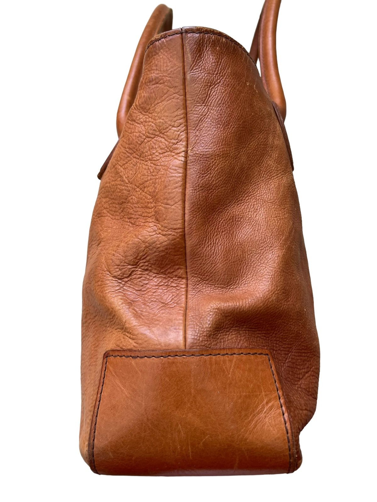 Leather Genten Japan Patina Leather Shoulder Bag Size ONE SIZE - 9 Thumbnail