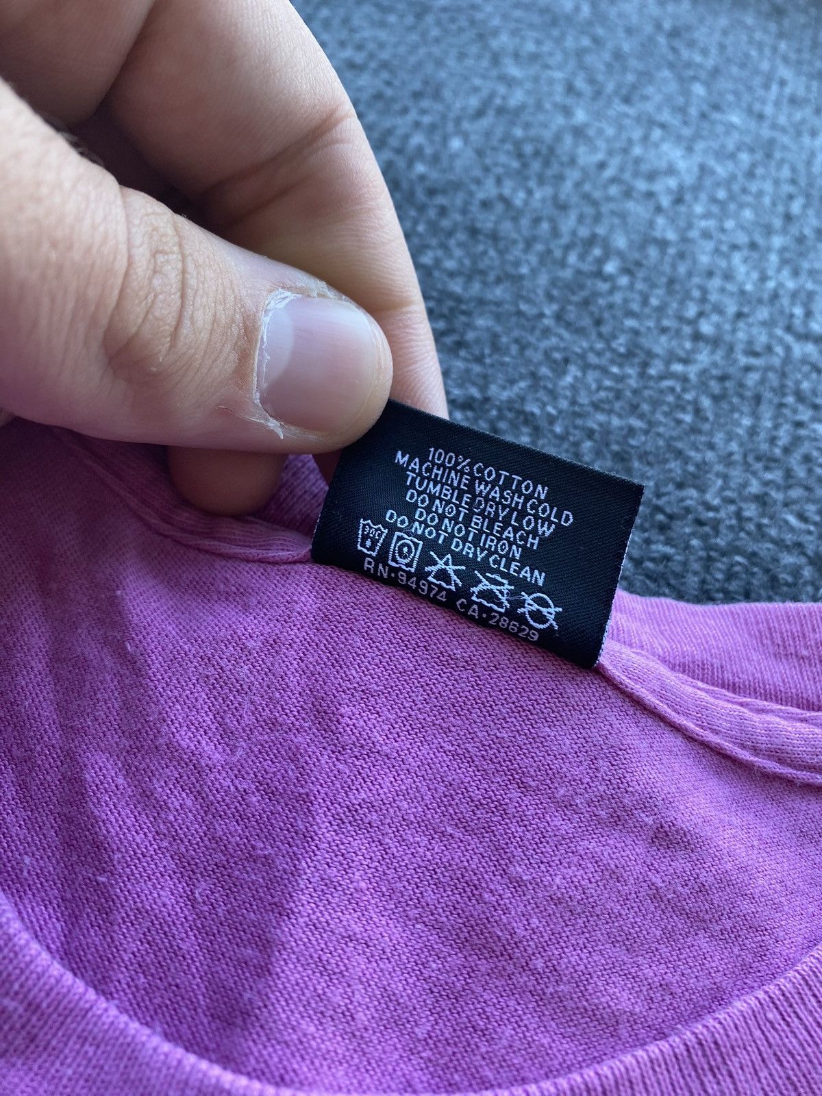 Stussy 🔥00s Stussy American Classics Pink Tee mens S Size US S / EU 44-46 / 1 - 5 Thumbnail