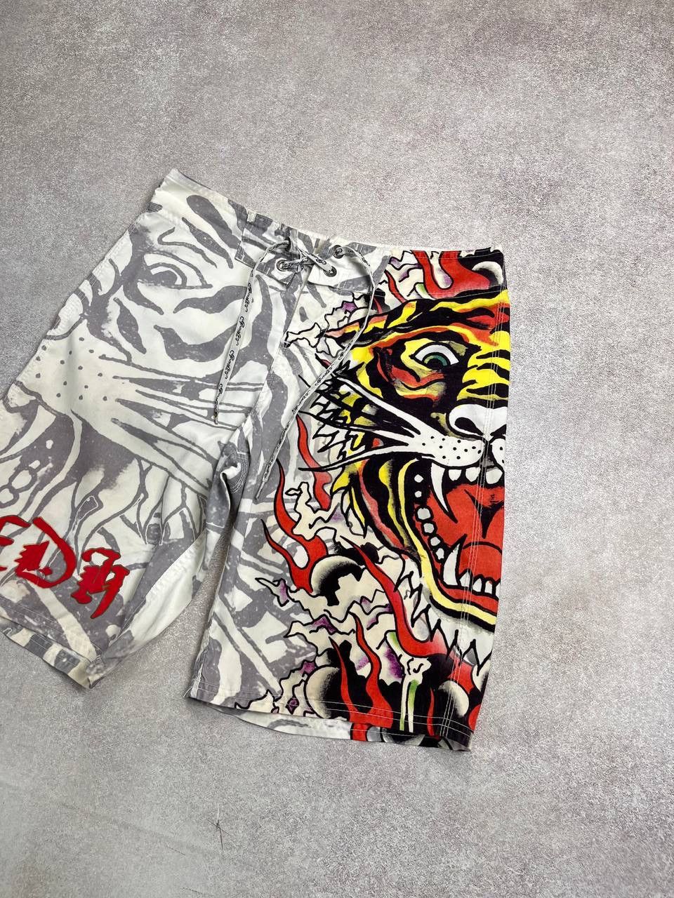 Ed Hardy Vintage Ed Hardy Tiger Y2K Swimming Shorts 32 Size US 32 / EU 48 - 2 Thumbnail