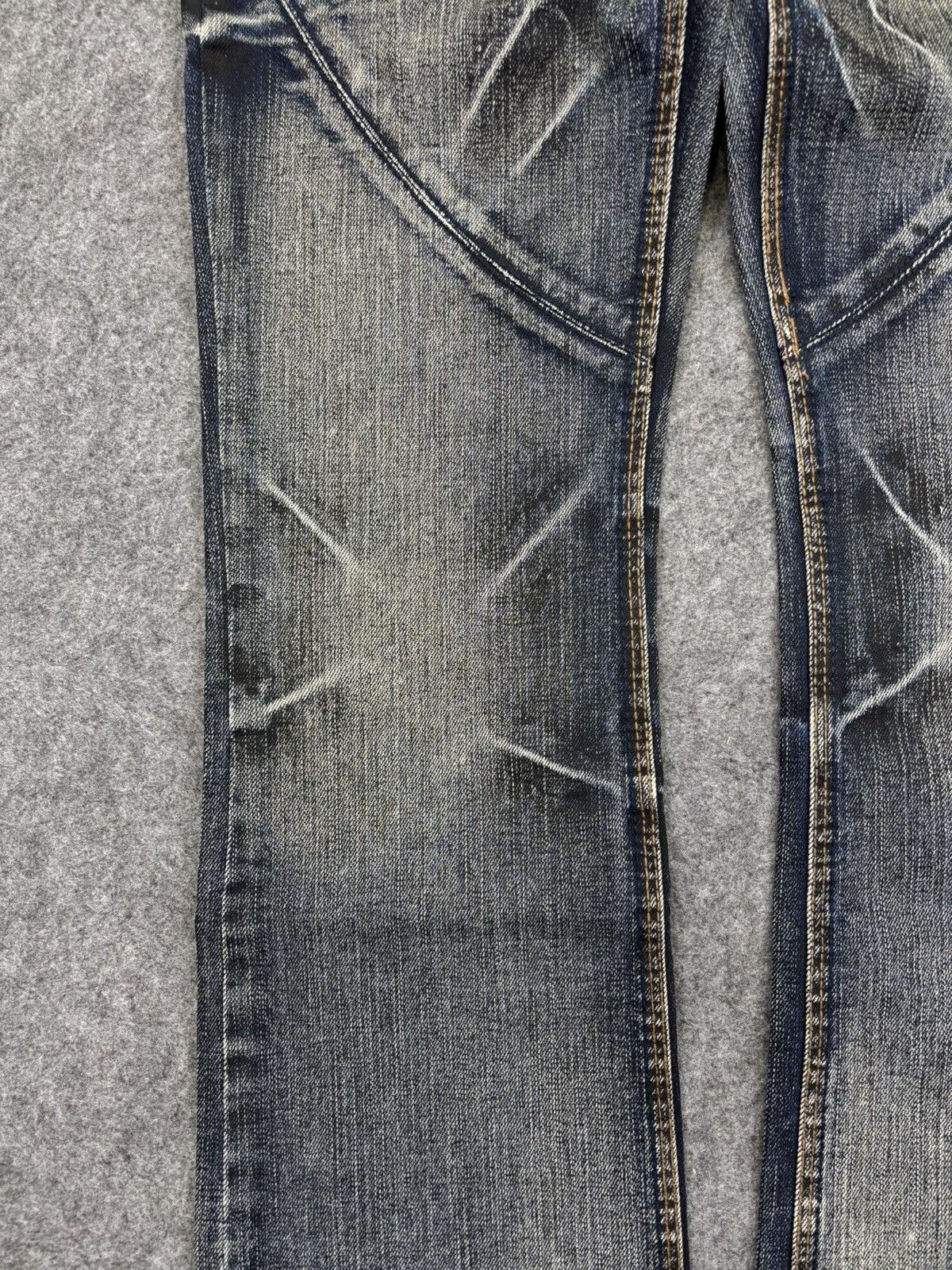 Japanese Brand 💥FLARE💥Archival Streetwear NCFM Sick Fades Denim F703 Size US 30 / EU 46 - 8 Thumbnail