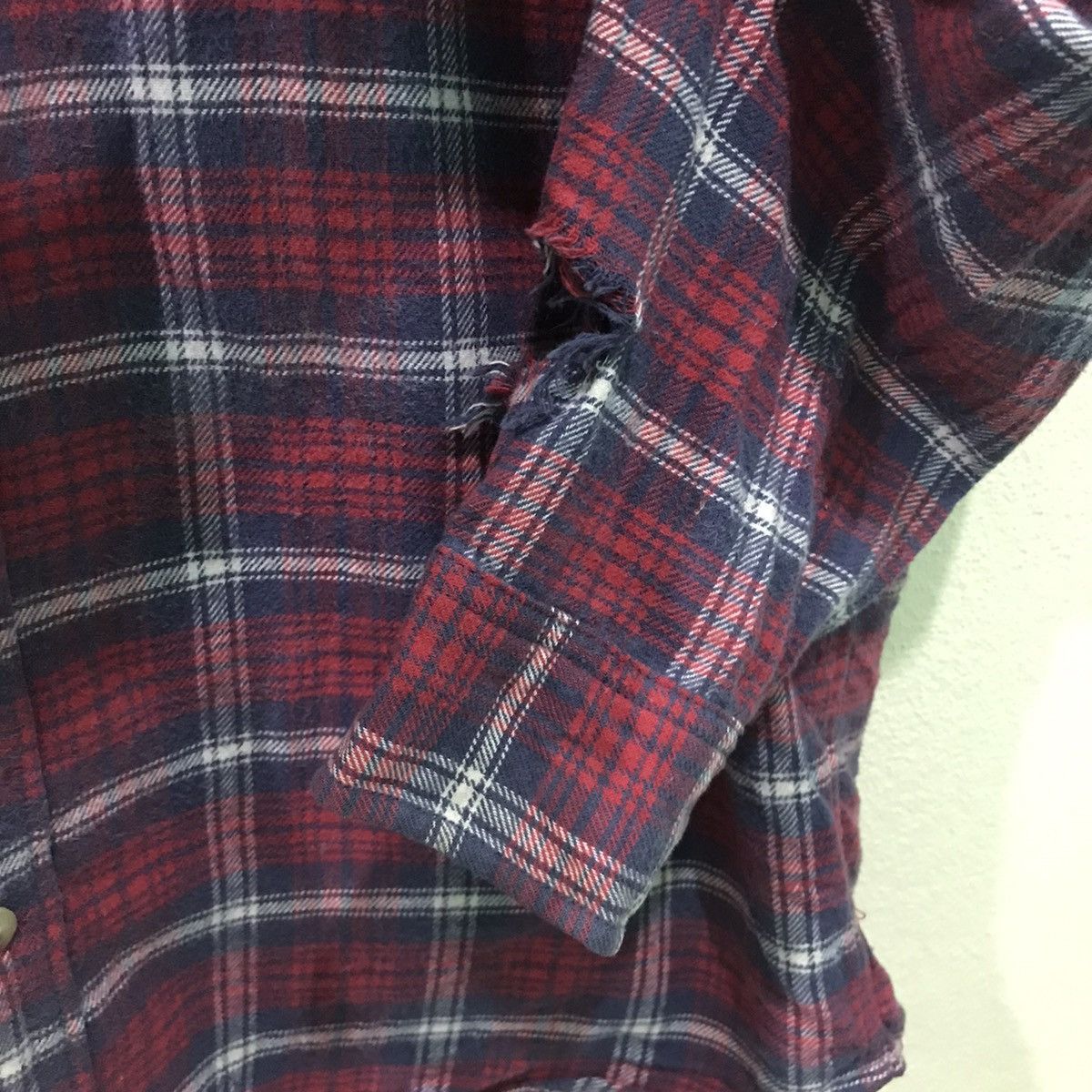 Flannel Levis Plaid Tartan Flannel Shirt Button Up Size US M / EU 48-50 / 2 - 8 Thumbnail