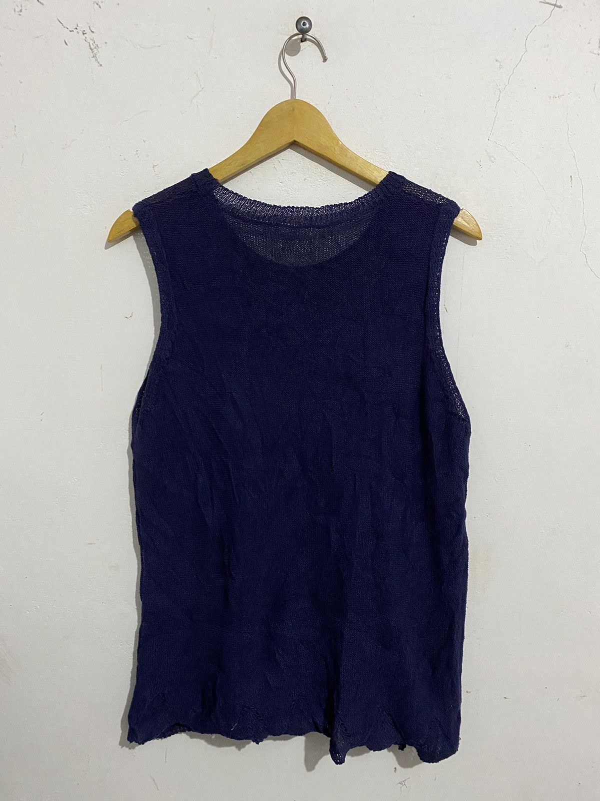 Issey Miyake 💸BINDINGOFFER💸 Unknown Tanktop Knitted Isseymiyake Styled Size US M / EU 48-50 / 2 - 2 Thumbnail