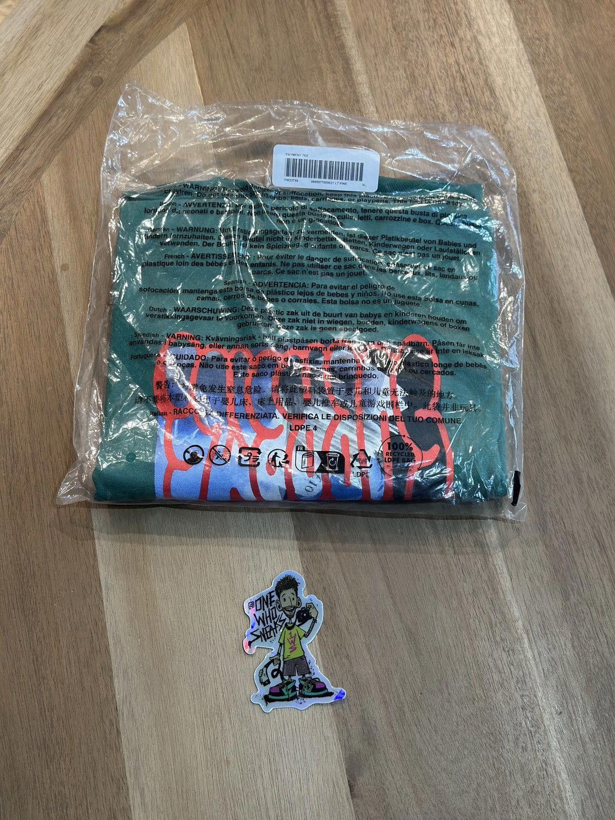 Supreme Supreme Payment Tee Size XL Size US XL / EU 56 / 4 - 4 Thumbnail