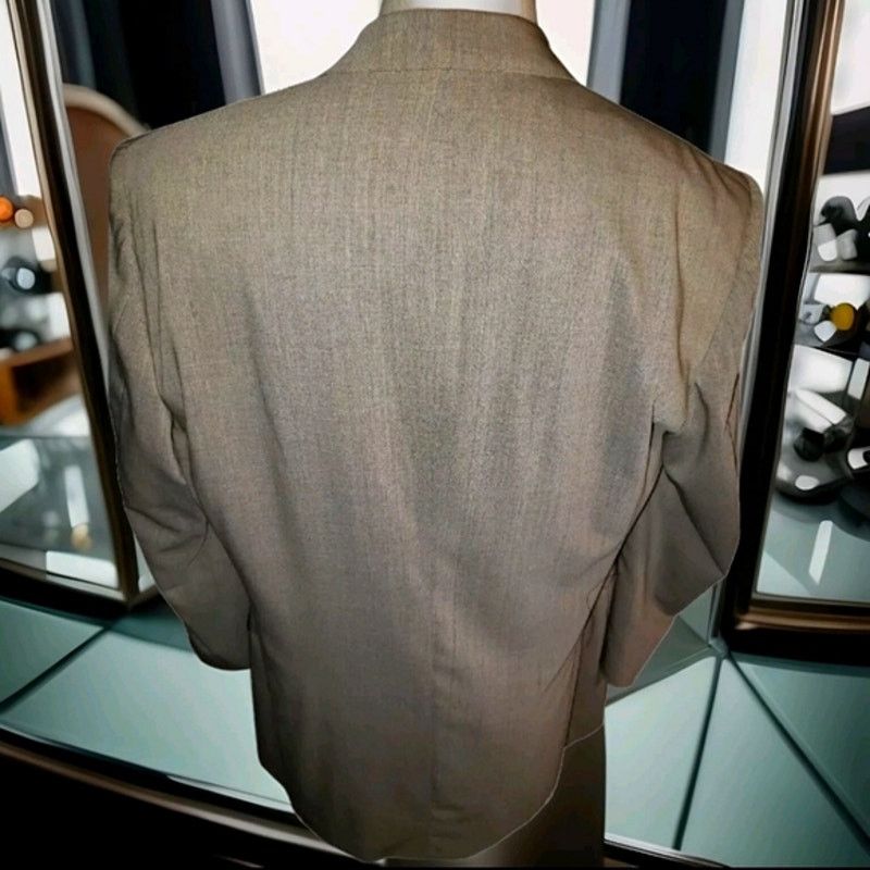 Luciano Barbera Linen-Wool Sport Coat 40R (Eu 50)