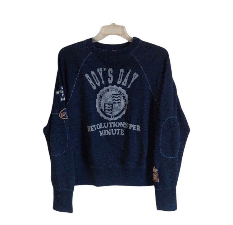 🇯🇵 Vtg 45rpm Boys Day Sweater
