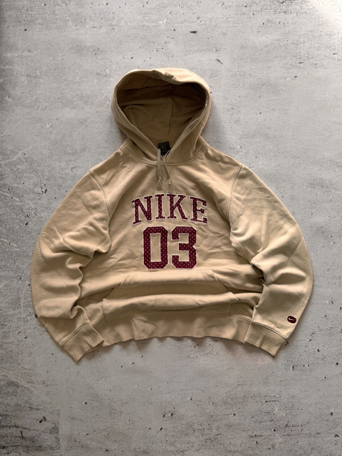 Nike × Vintage NIKE VINTAGE CENTER LOGO OVERSIZE BOXY HOODIE Size US M / EU 48-50 / 2 - 1 Thumbnail