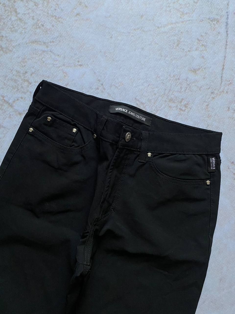 Versace Jeans Couture × Vintage Versace Bootcut Casual Denim Pants Trousers Vintage Size 30" / US 8 / IT 44 - 8 Thumbnail