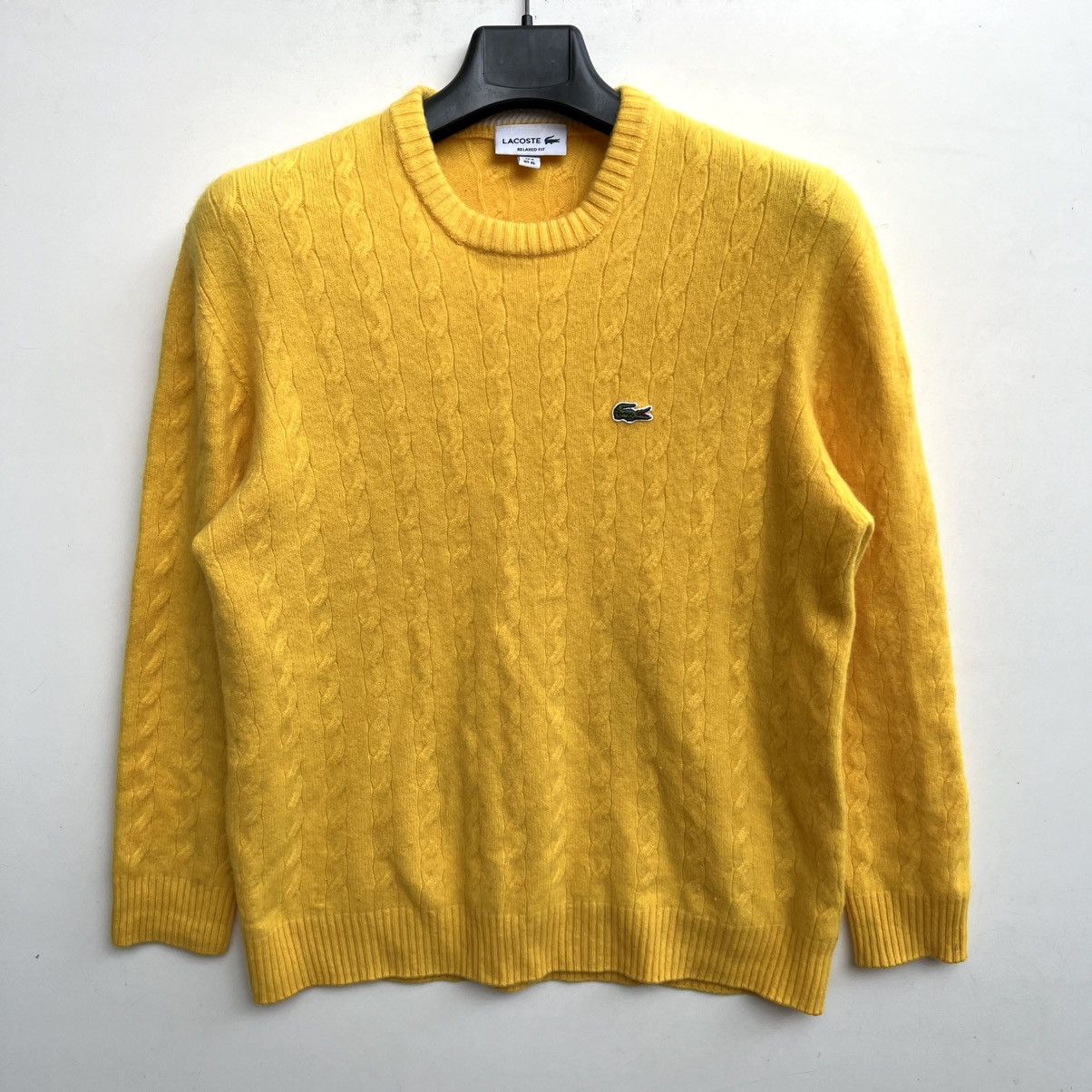 Lacoste Lacoste sweater wool Size US XL / EU 56 / 4 - 1 Thumbnail