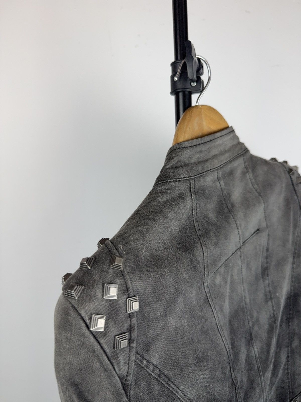 Japanese Brand Goth Studded Biker Moto Punk Rock Jacket Distressed Punk Y2K Size S / US 4 / IT 40 - 18 Thumbnail