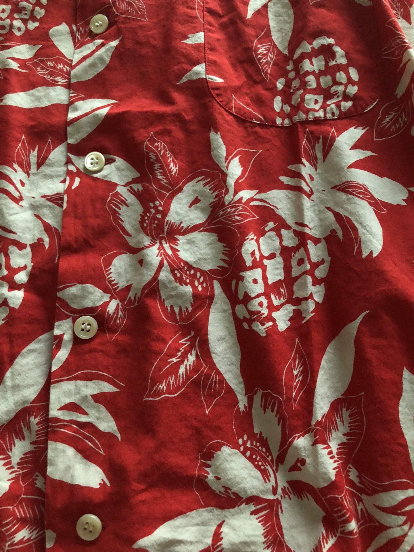 Saint Laurent Paris Saint Laurent Paris 16ss Red Pineapple Hawaiian Shirt-2505 Size US M / EU 48-50 / 2 - 3 Thumbnail