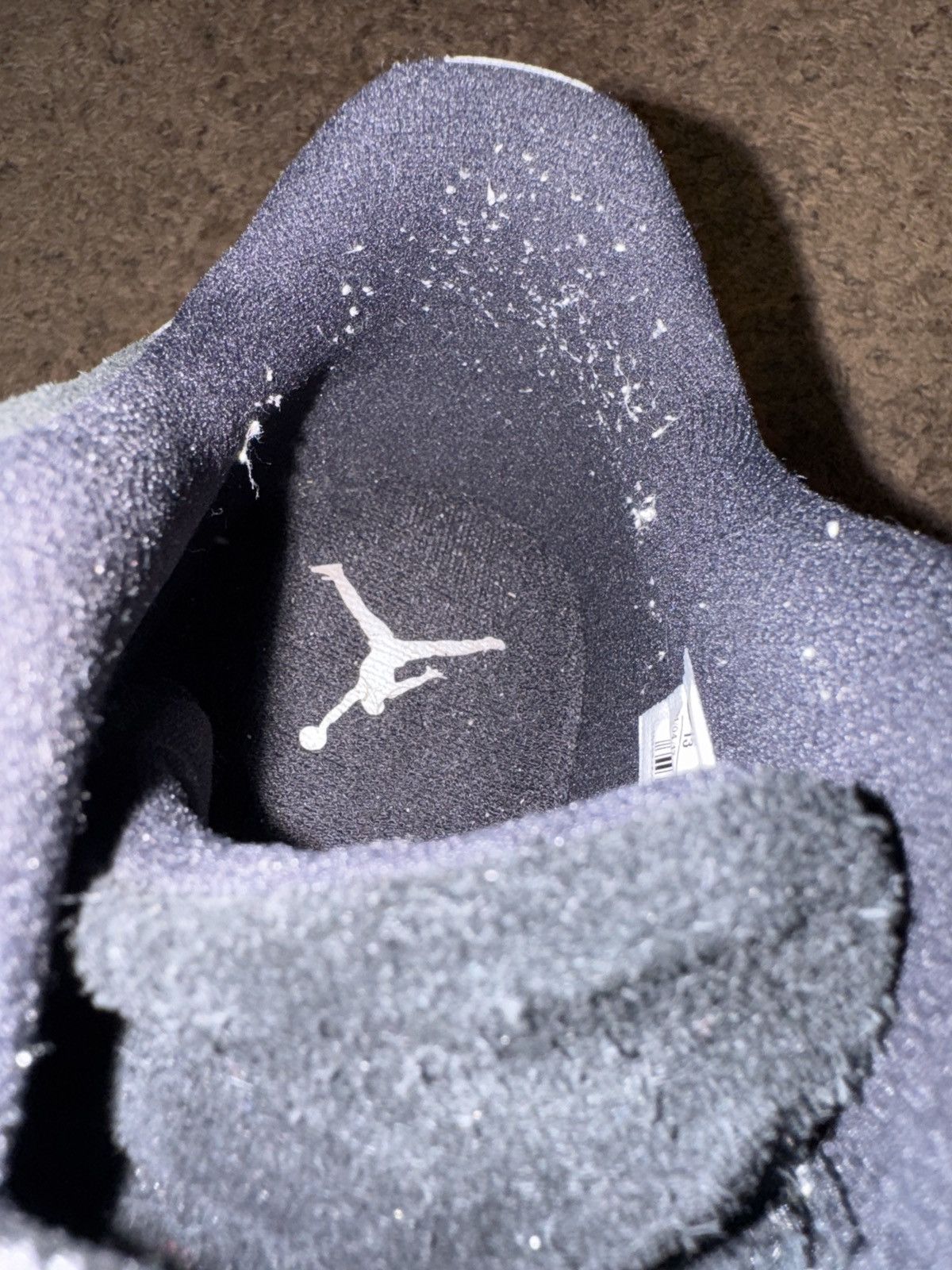 Jordan Brand Nike Air Jordan Retro 11 XI Low Baron Black White Graphite Size US 13 / EU 46 - 12 Thumbnail