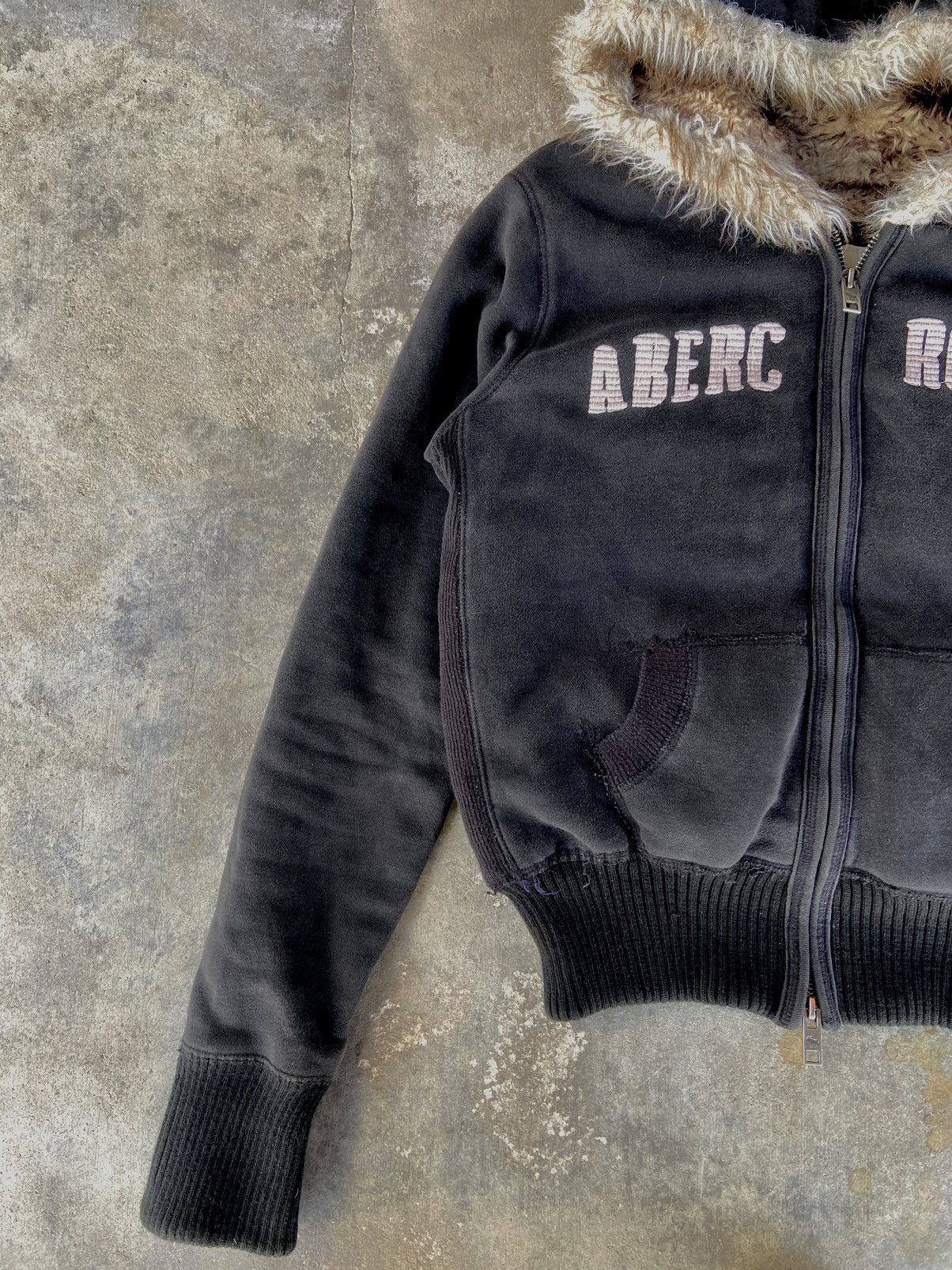 If Six Was Nine Vintage fur hoodie bomber jacket punk inspired Size US S / EU 44-46 / 1 - 4 Thumbnail