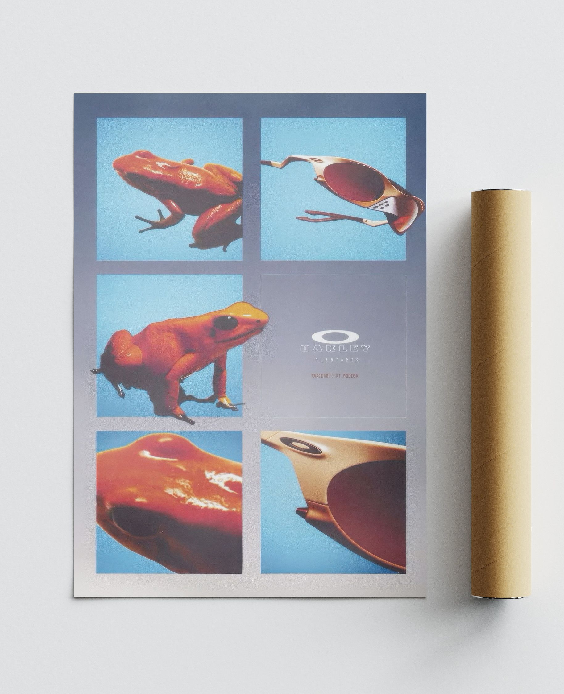 Oakley Oakley Sunglasses Poster Sport Eye Jacket 90s 2000s Y2K Size ONE SIZE - 2 Thumbnail