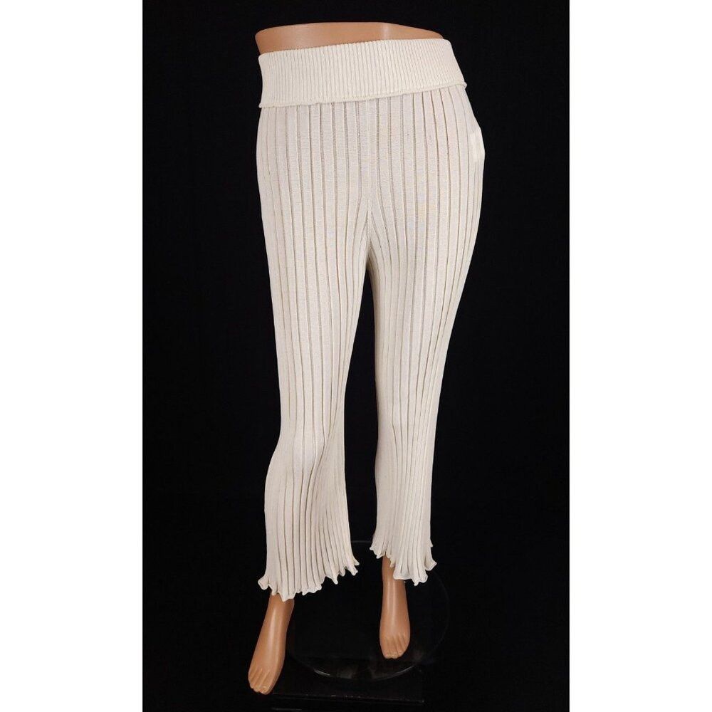 Other Rus Ombre Lounge Pants Size S Womens Off-White Knit $270 Size 28" / US 6 / IT 42 - 2 Thumbnail
