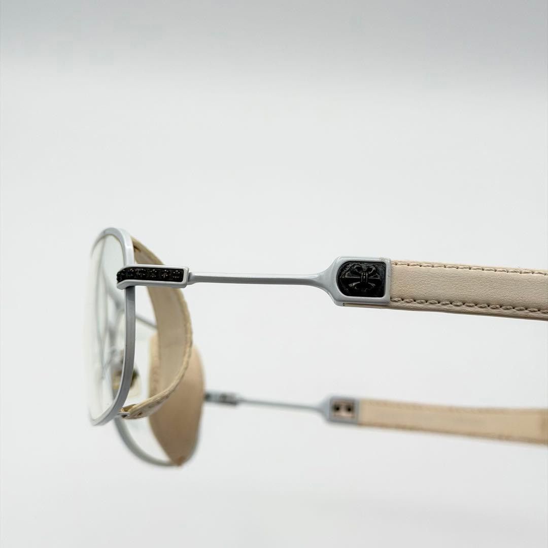 Chrome Hearts CHROME HEARTS STEP Child Sunglasses White Size ONE SIZE - 12 Thumbnail