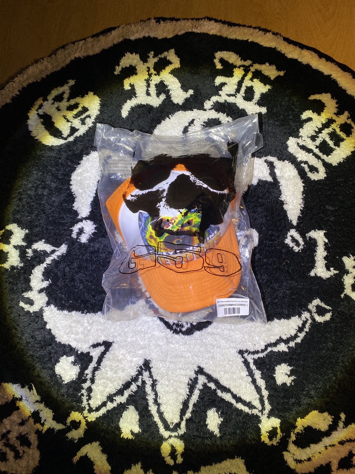 G59 Records G59 Storm Chasers Trucker Hat (Orange) Size ONE SIZE - 1 Thumbnail