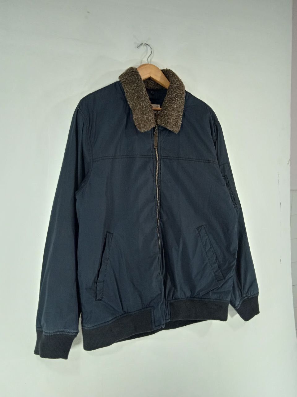 Japanese Brand × Vintage Vintage Rare Design Mohair Bomber Jacket Size US L / EU 52-54 / 3 - 5 Thumbnail