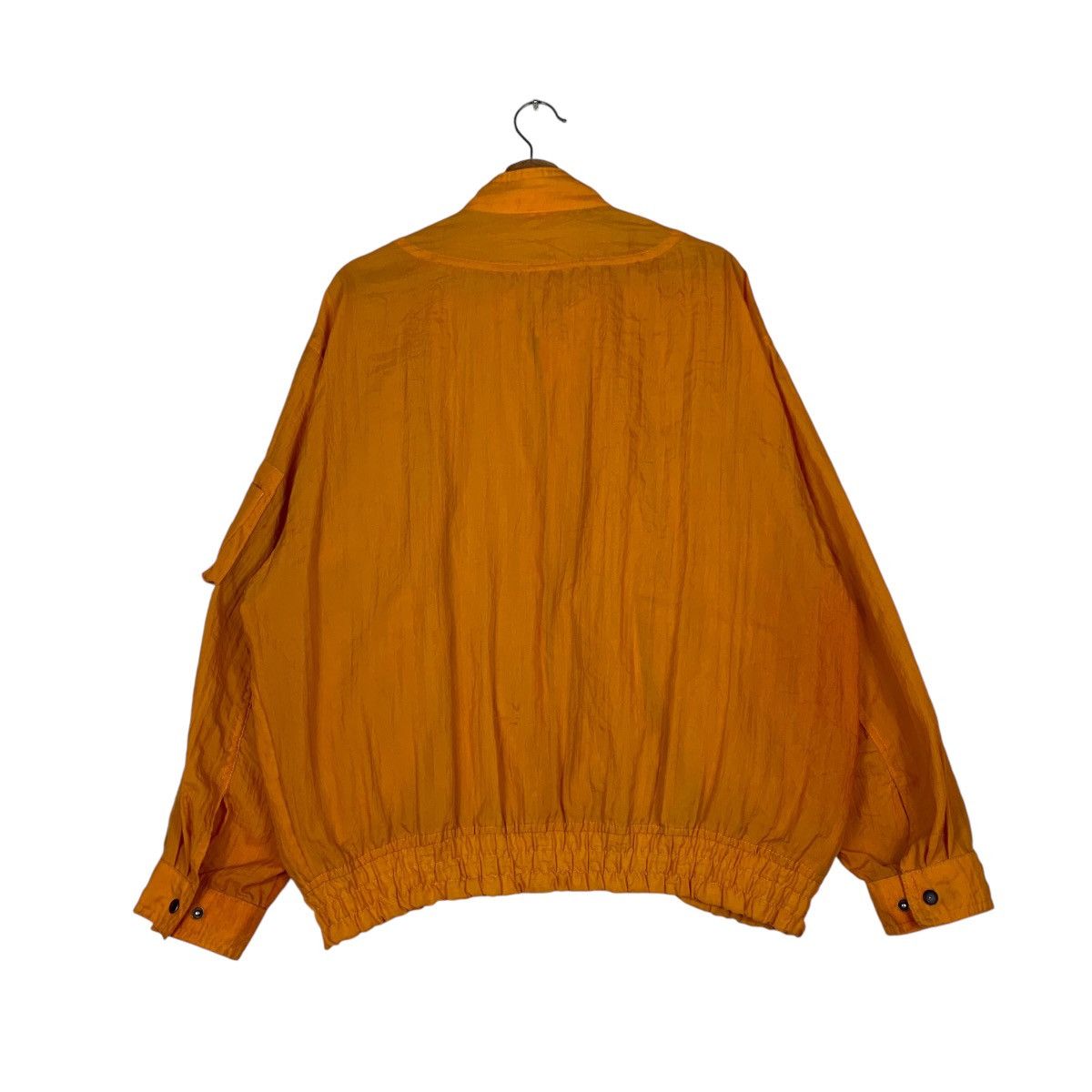 Japanese Brand Vintage POLE PCSMON Orange Parachute Nylon Jacket #1307-C59 Size US XL / EU 56 / 4 - 7 Thumbnail