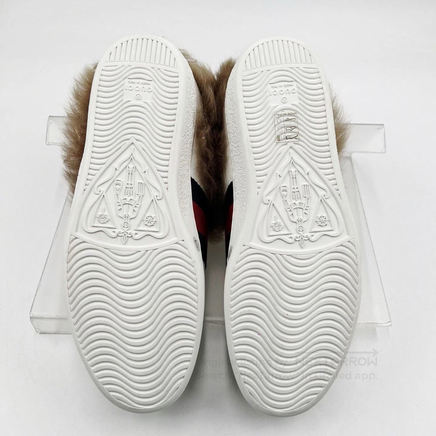 Gucci Gucci Ace White Leather Sneakers. Size US 8 / EU 41 - 7 Thumbnail