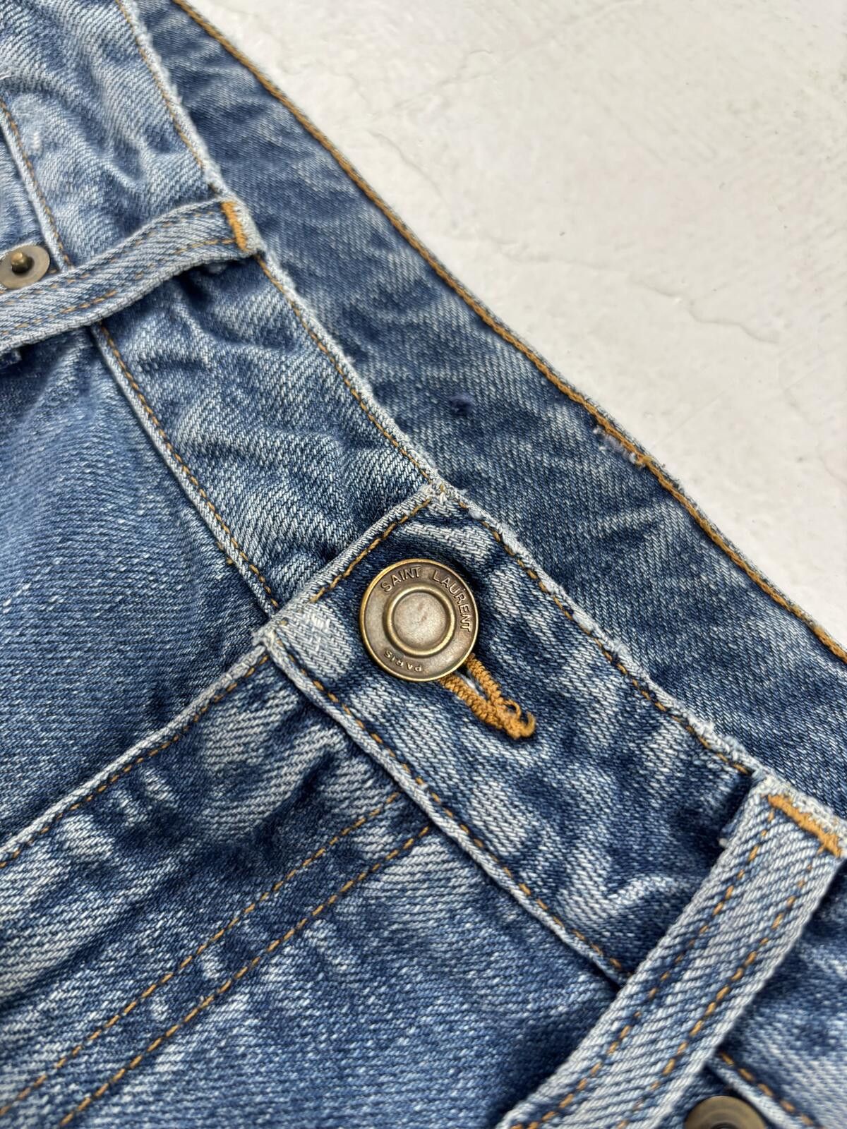 Saint Laurent Paris Saint Laurent 2014 D07 Crash Denim Size US 28 / EU 44 - 7 Thumbnail