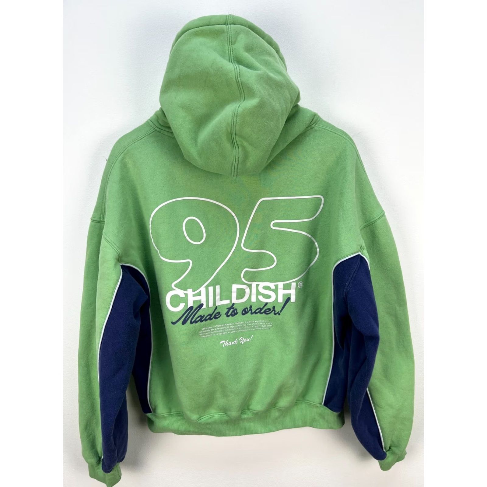 Logo 7 VINTAGE TGFbro Hoodie Shirt Mens Size M Green Blue Logo Hooded Pullover 95 Sweatshirt Size US M / EU 48-50 / 2 - 2 Thumbnail