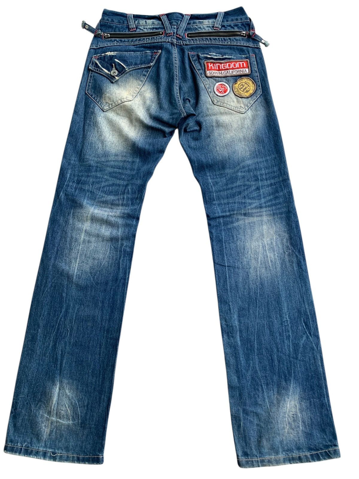 If Six Was Nine Vintage Lucky Store Patches Avant Garde Jeans 🇯🇵 Size US 34 / EU 50 - 13 Thumbnail