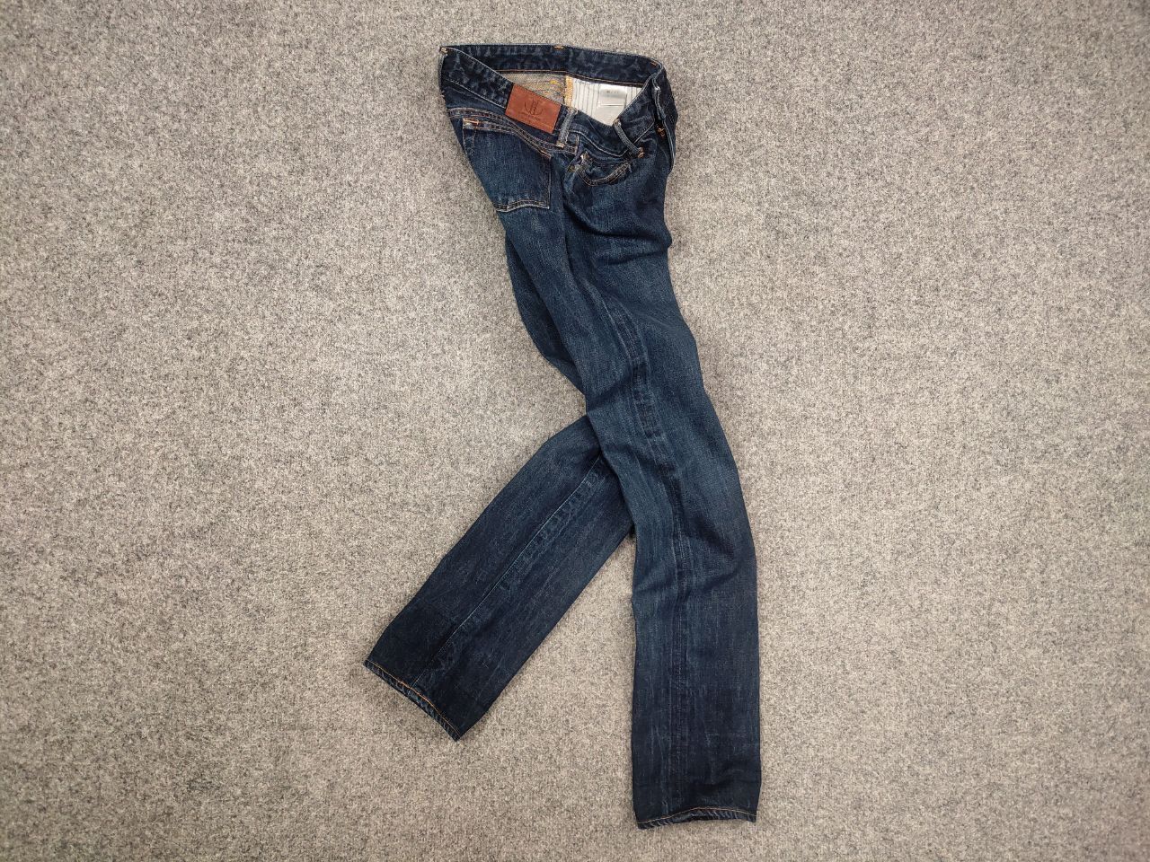 Japan Blue Jeans Vintage 90's Japan Blue Jeans Design Selvedge Straight Denim Size US 26 / EU 42 - 9 Thumbnail