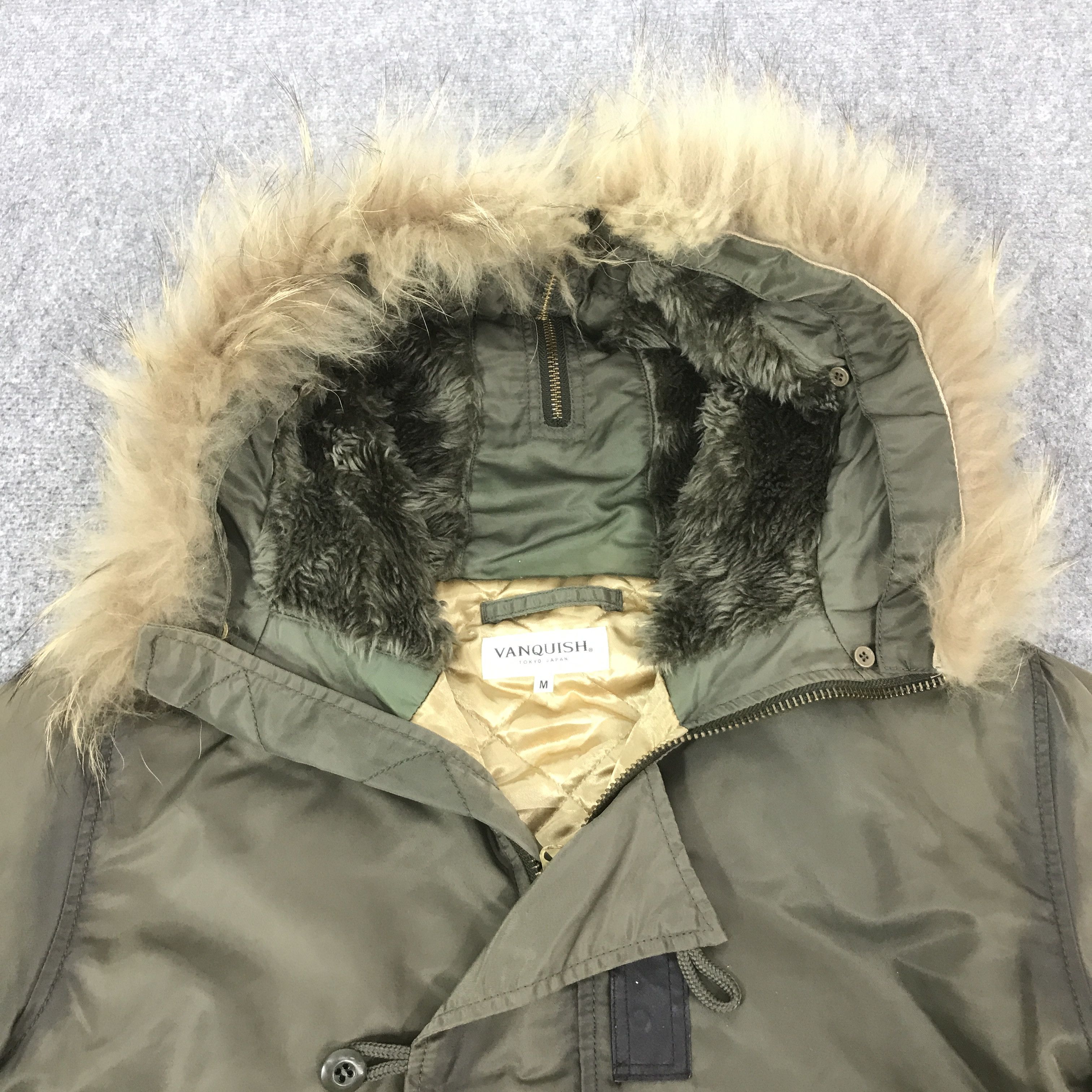 Vanquish VANQUISH BOMBER FUR HOODIES DESIGN FADED JACKET K76B4 Size US M / EU 48-50 / 2 - 9 Thumbnail