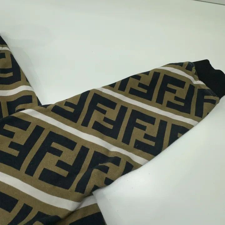 Fendi Fendi Brown Letter Print Long Sleeve Sweatshirt -2507 Size US M / EU 48-50 / 2 - 4 Thumbnail