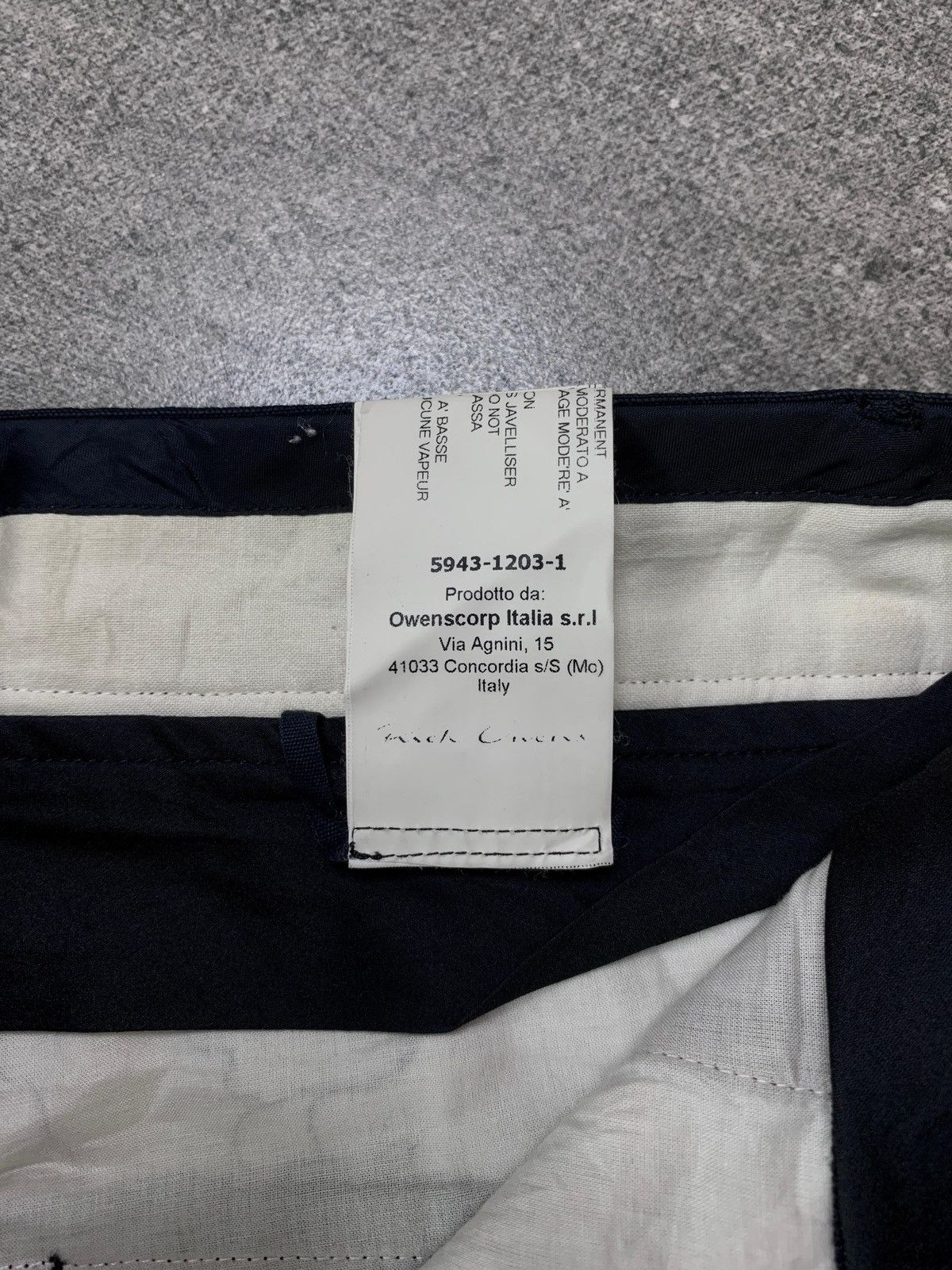 Rick Owens FREE IMPORT TAX Cropped Trousers Size US 30 / EU 46 - 11 Thumbnail
