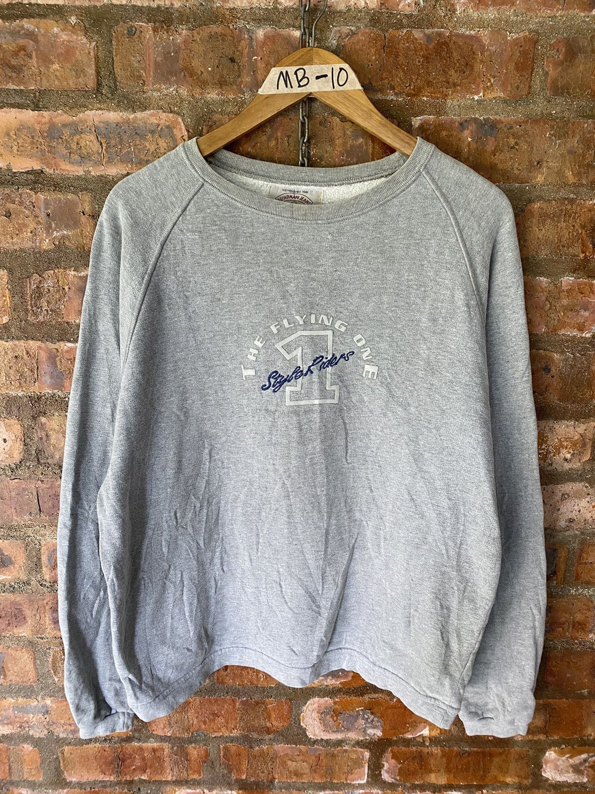 Giorgio Armani 1980 G.Armani the flying one Size US M / EU 48-50 / 2 - 2 Thumbnail