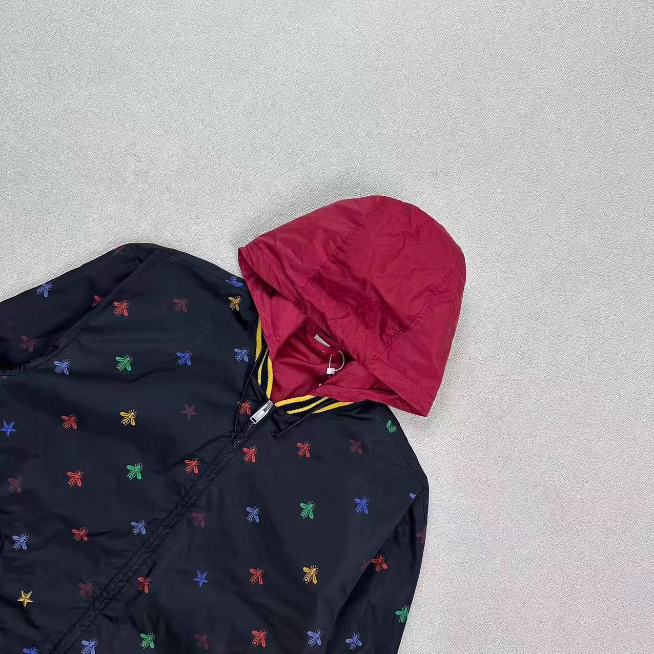 Gucci GUCCI Bee Removable Hooded Jacket 48 Size XL / US 12-14 / IT 48-50 - 3 Thumbnail
