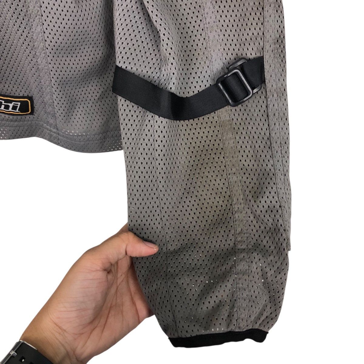 Japanese Brand RS Taichi Motorcycle Protective Mesh Jacket — Grey Size US L / EU 52-54 / 3 - 16 Thumbnail