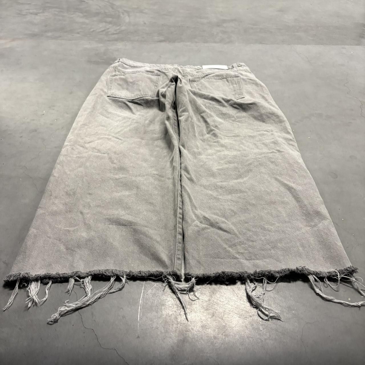 Boohoo × Vintage Crazy Vintage Y2K/2000s Baggy Wideleg Grey Boohoo Man Denim Jeans! Size US 36 / EU 52 - 6 Thumbnail