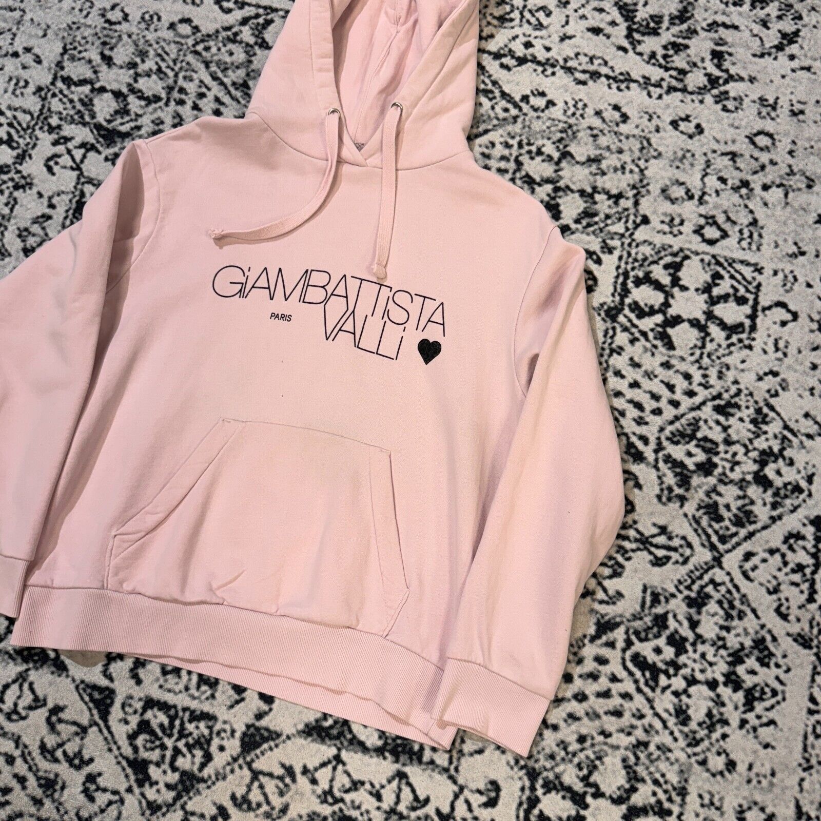 Giambattista Valli × Vintage Gambattista Valli Vintage Pink Cotton Hoodie Size L Y2K 90s Size US L / EU 52-54 / 3 - 5 Thumbnail