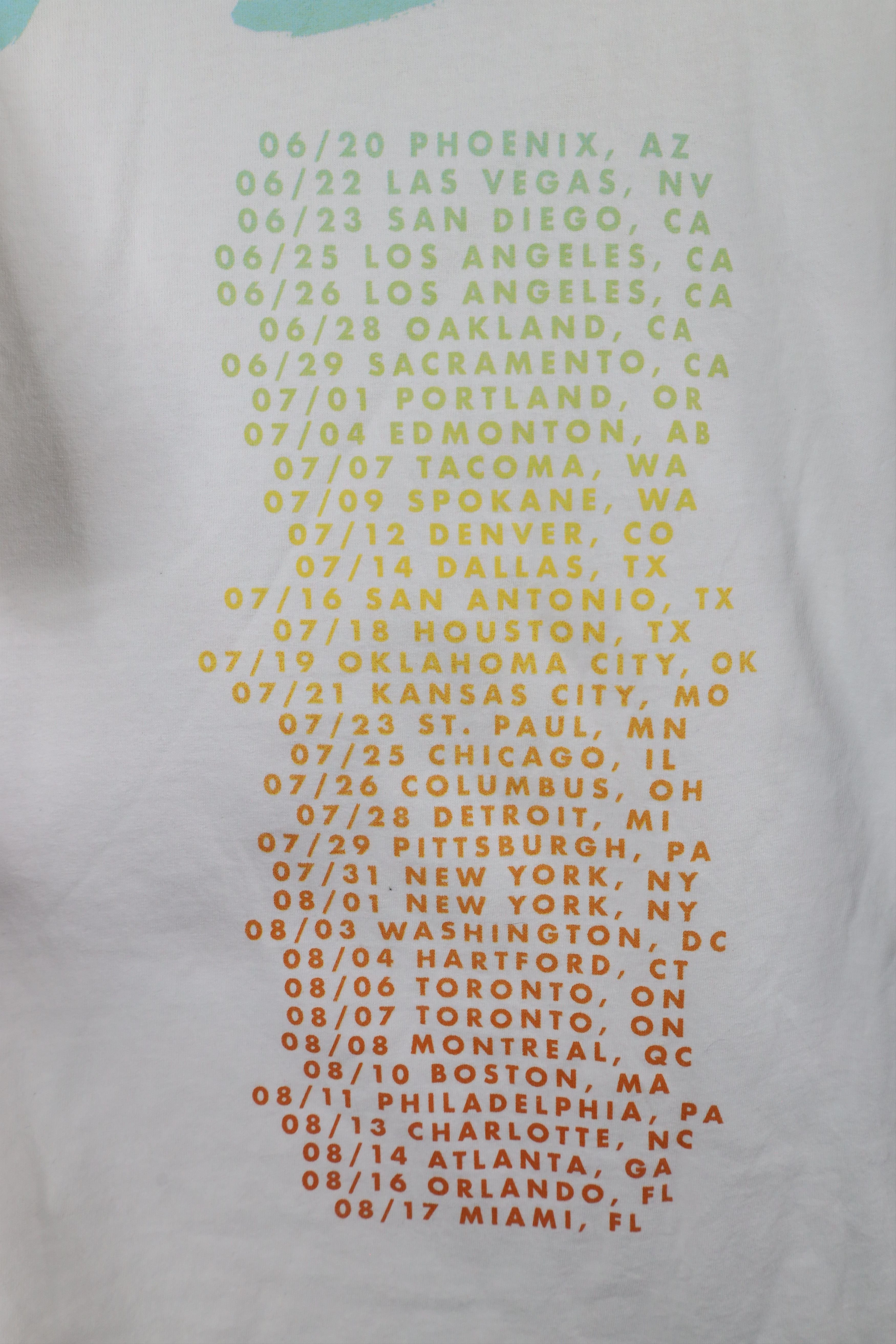 Vintage Y2K Spell Out Free Spirit Tour DJ Khalid Band T-Shirt White Size US M / EU 48-50 / 2 - 9 Thumbnail