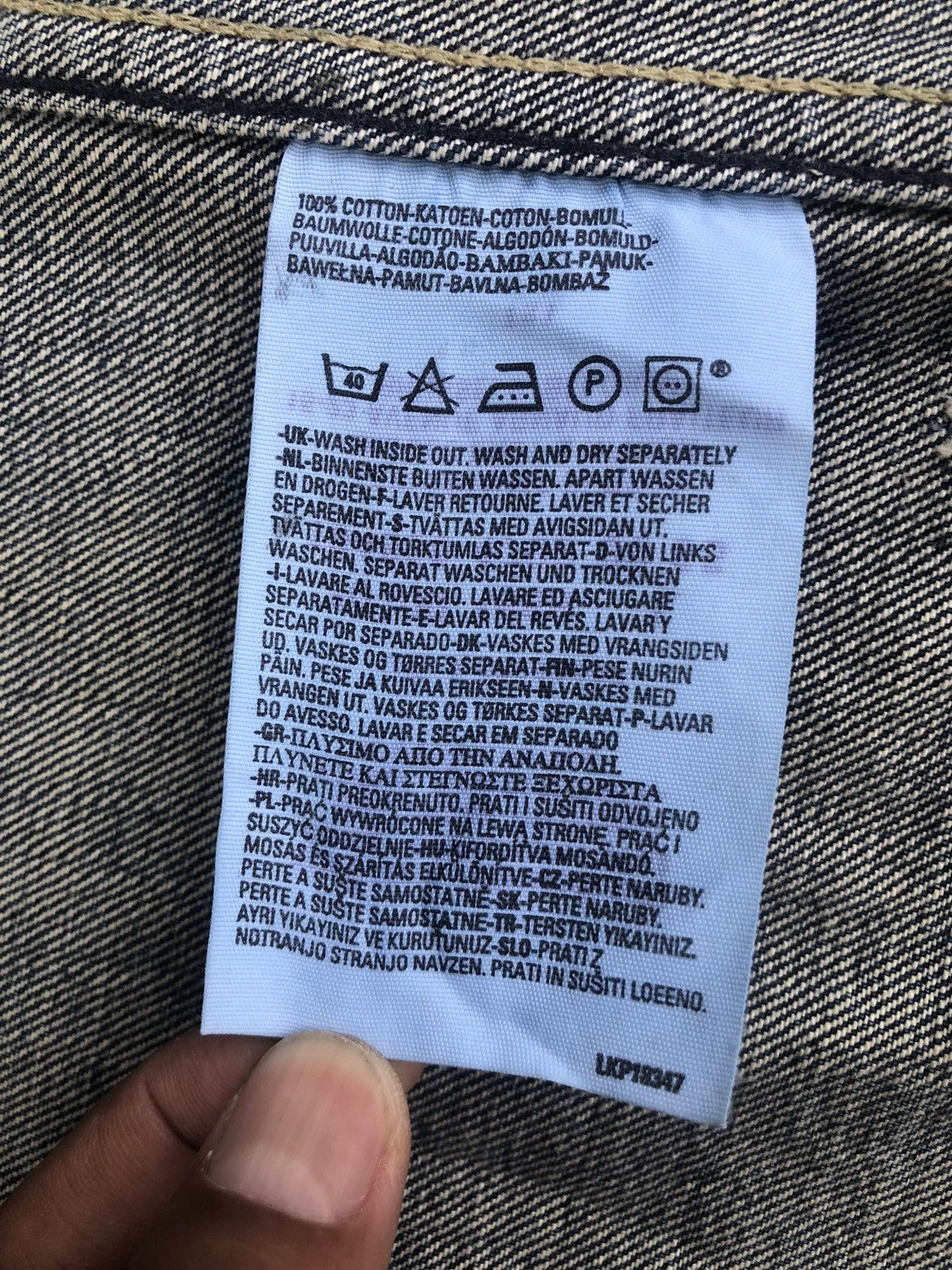 Levi's Y2k Levis Engineered Type 1 Denim Jacket Distressed Size US L / EU 52-54 / 3 - 17 Thumbnail
