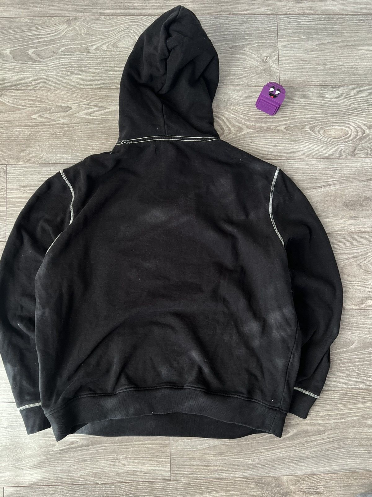 Allsaints Avant Garde Allsaints Amir OTH Embroidered Logo Hoodie Size US L / EU 52-54 / 3 - 19 Thumbnail