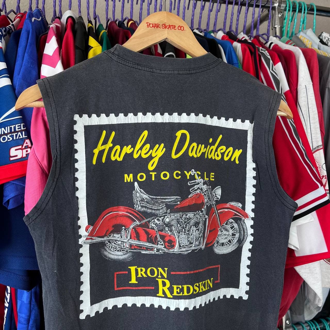 Harley Davidson × Indian Motorcycle × Vintage Vintage 90s Harley Davidson Tank Top USA Size US S / EU 44-46 / 1 - 1 Thumbnail