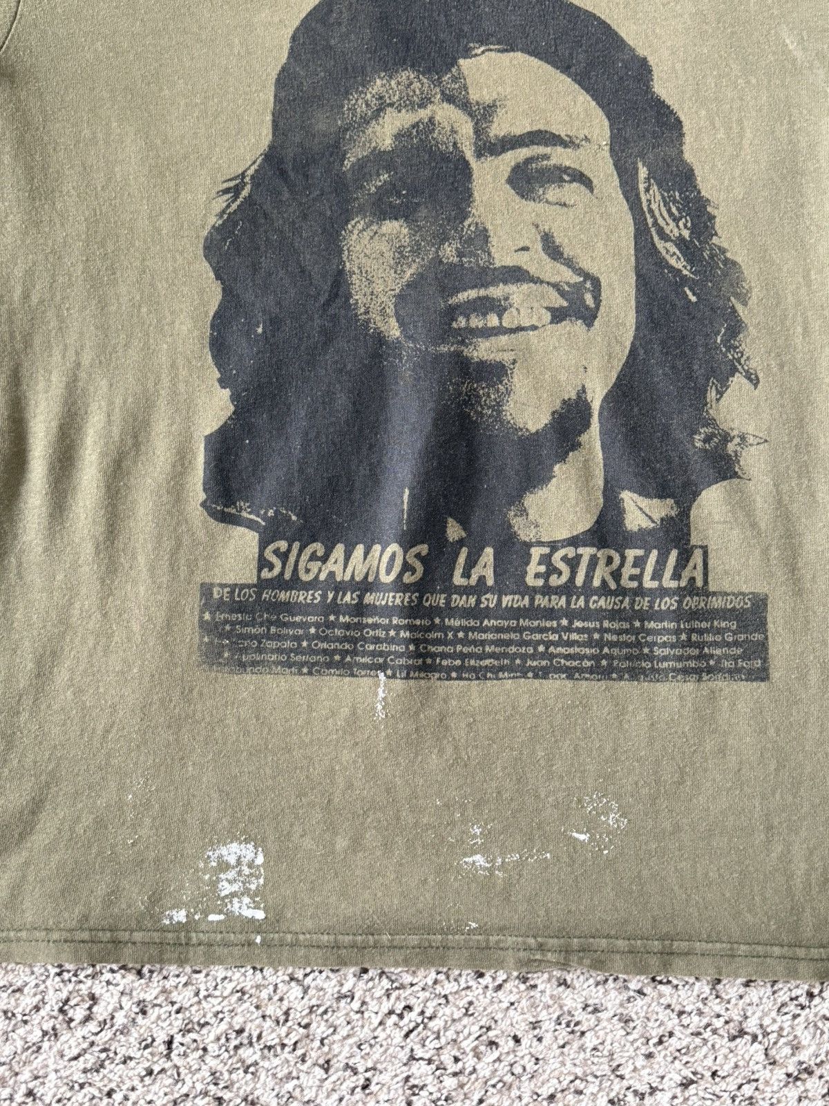 Vintage Vintage 90s Che Guevara Tshirt Size US L / EU 52-54 / 3 - 3 Thumbnail