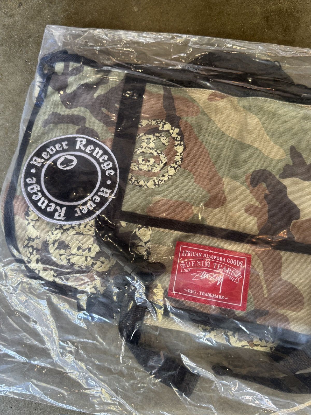 Stussy x Denim Tears Messenger Bag 