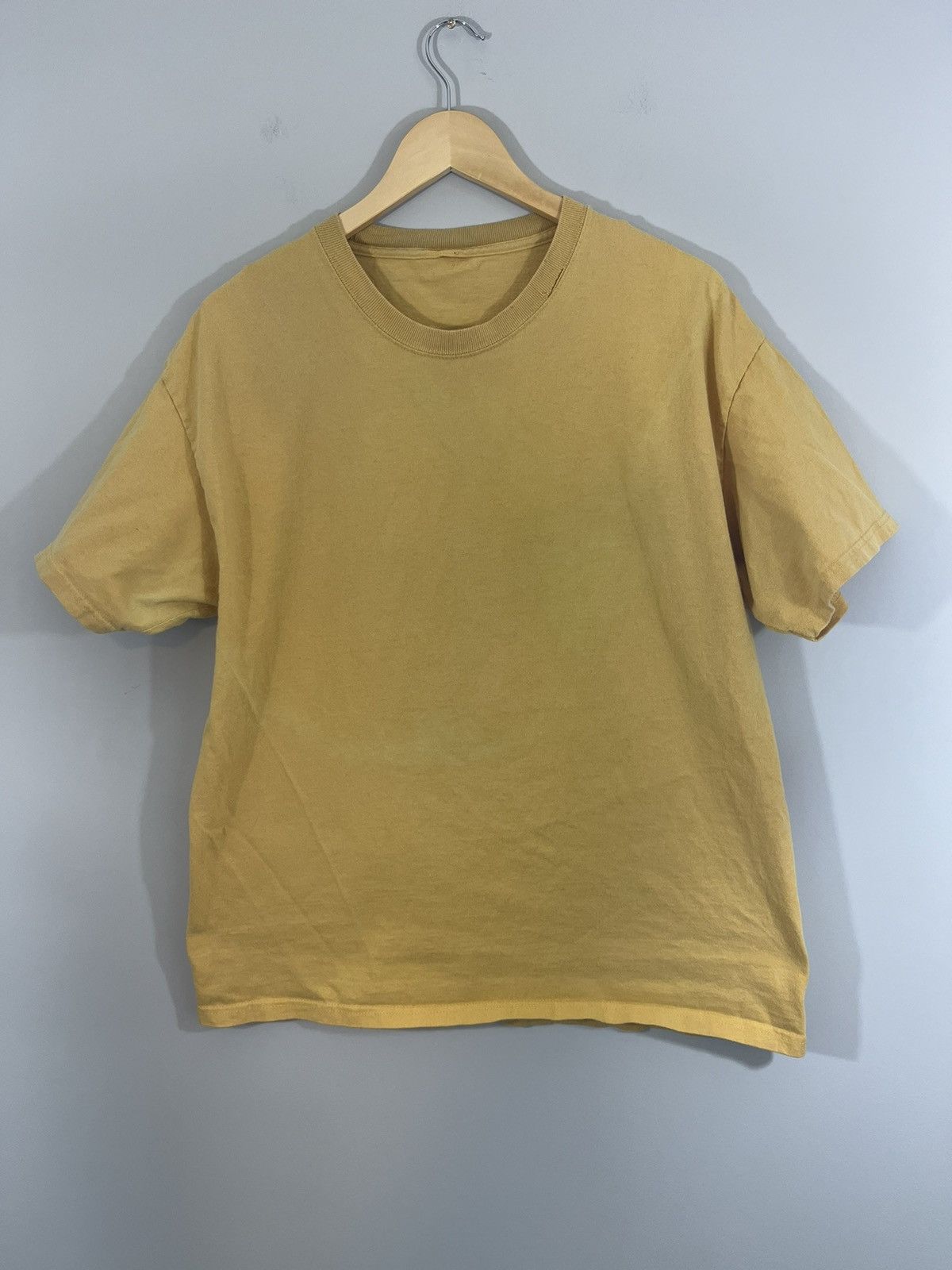 Vintage Sun Faded Blank Distressed Basic Tee Size US L / EU 52-54 / 3 - 2 Thumbnail